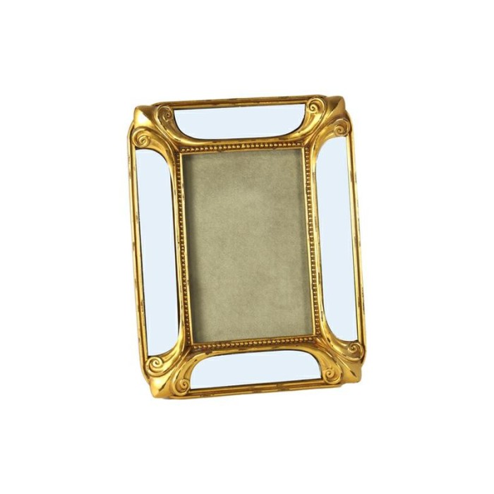 CORNICE ORO GRIGIA 10X15 RESIN